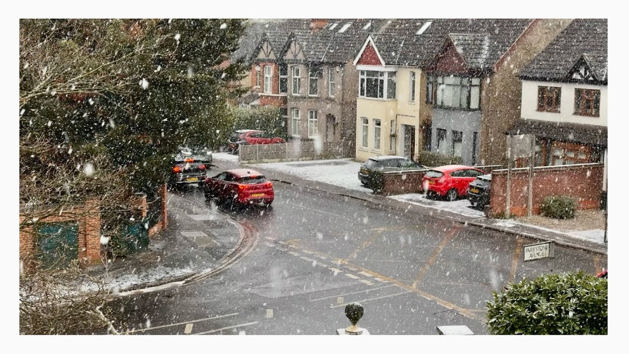 First Snow of 2026❄️ll Creating a Warm and Cozy Winter Atmosphere at Home 