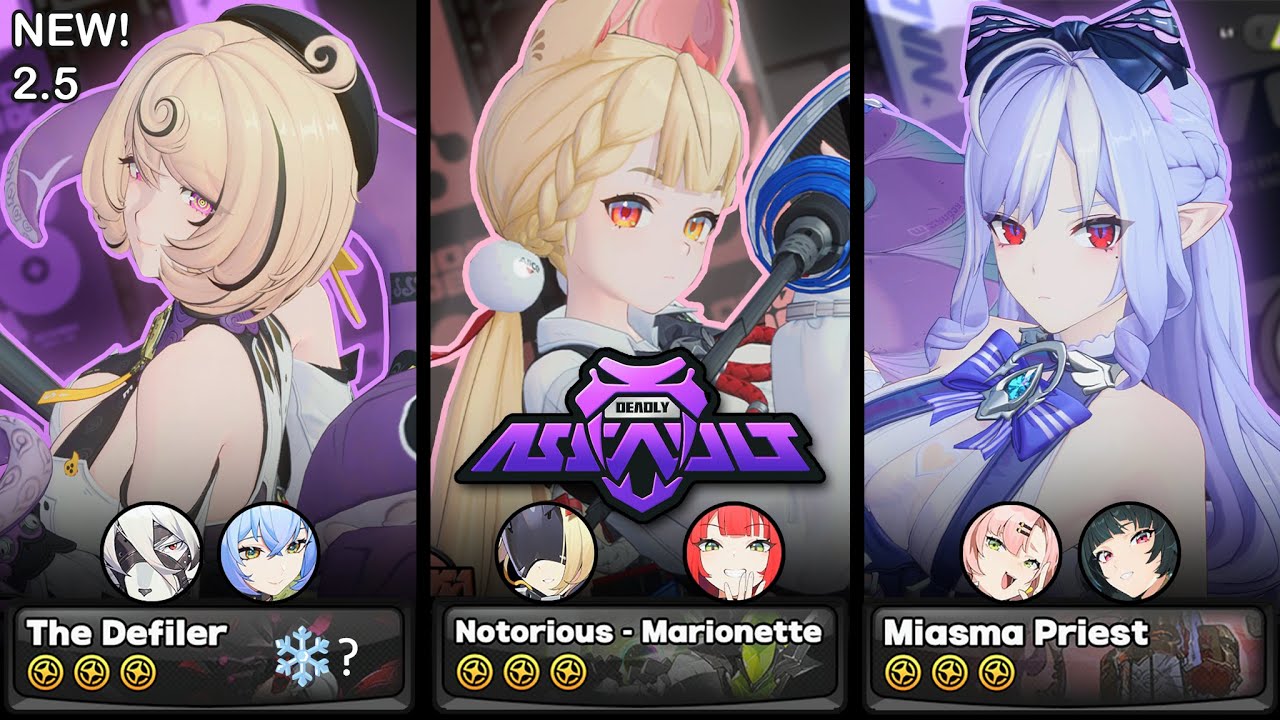NEW Deadly Assault / MONO Ether & Alice Hypercarry & Yidhari Ice Shred / Zenless Zone Zero 2.5