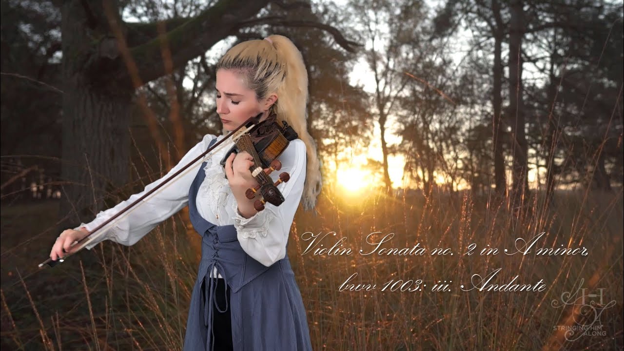 Emily Misura plays Sonata for Violin Solo No. 2 in A Minor, BWV 1003 - III. Andante