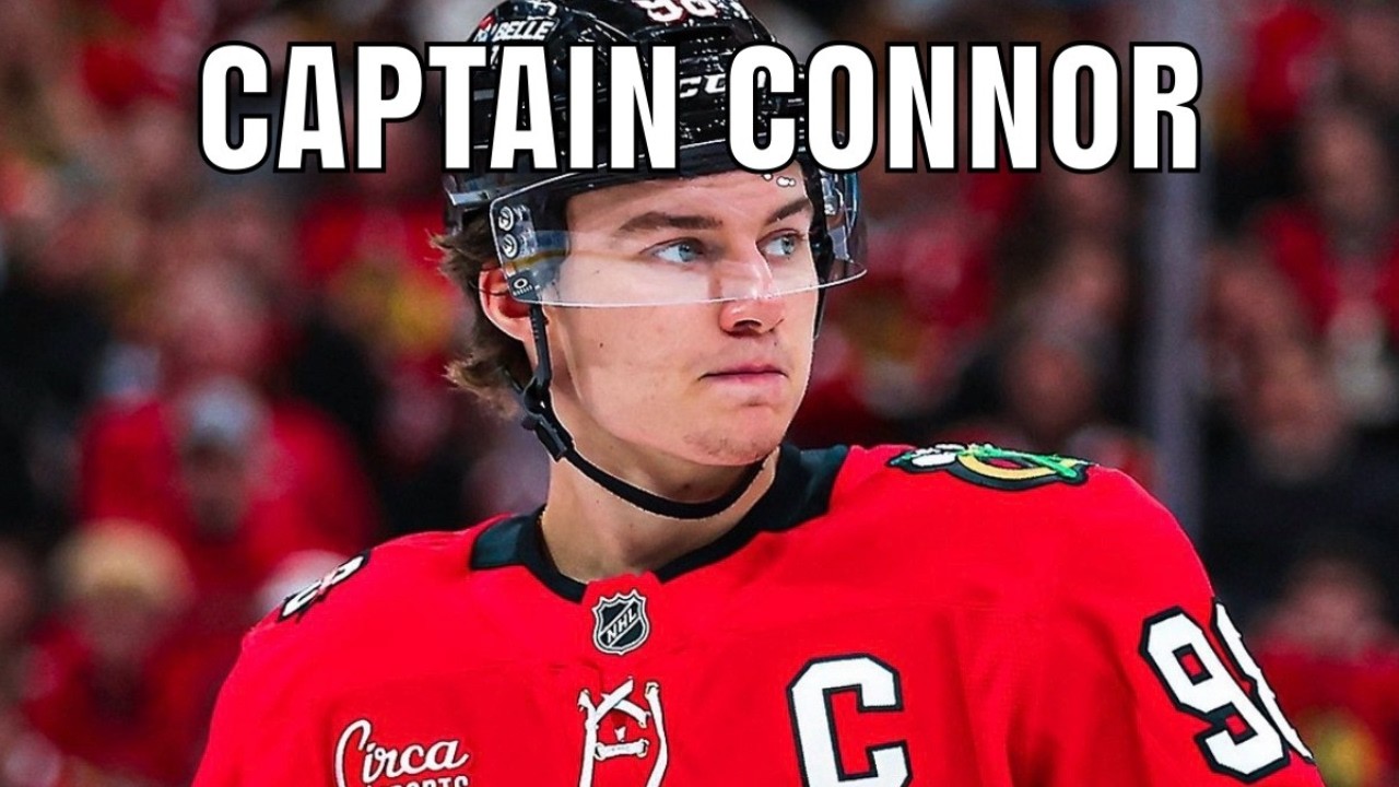 Connor Bedard is the deserving Blackhawks captain