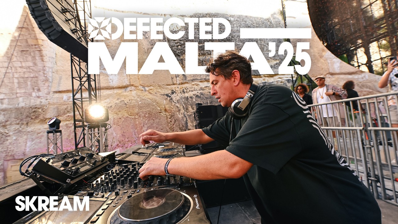 Skream | Live From The Ditch at Defected Malta 2025 | Tech Vocal House Festival Mix