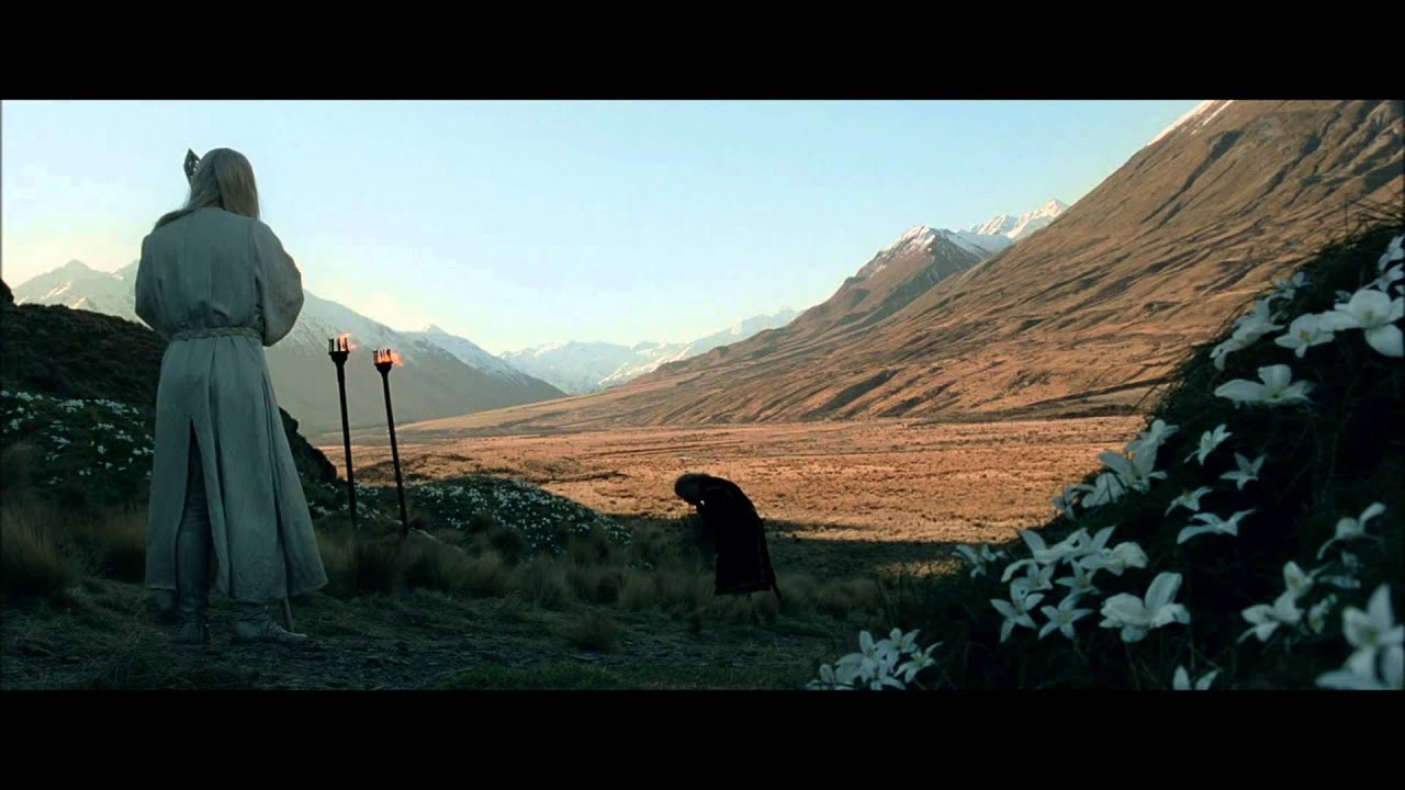 LOTR The Two Towers - Simbelmyn&euml; on the Burial Mounds