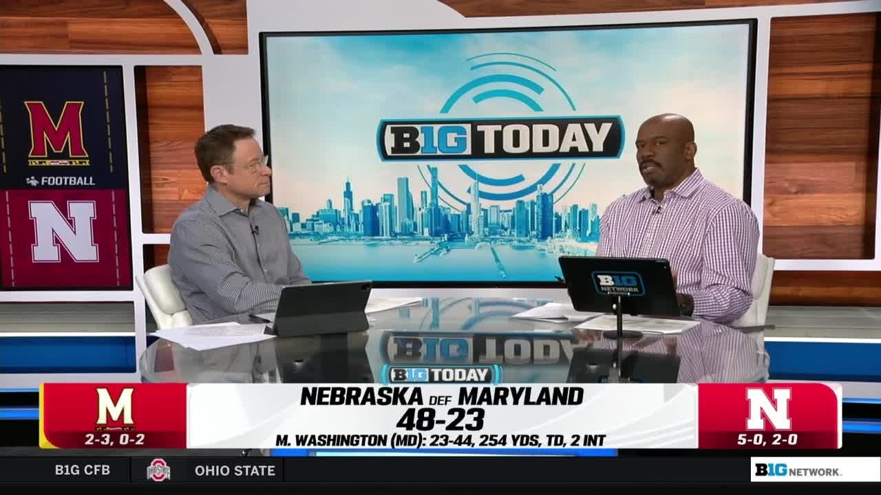 Ofensywny powr&oacute;t Nebraski i problemy Marylandu | B1G Today