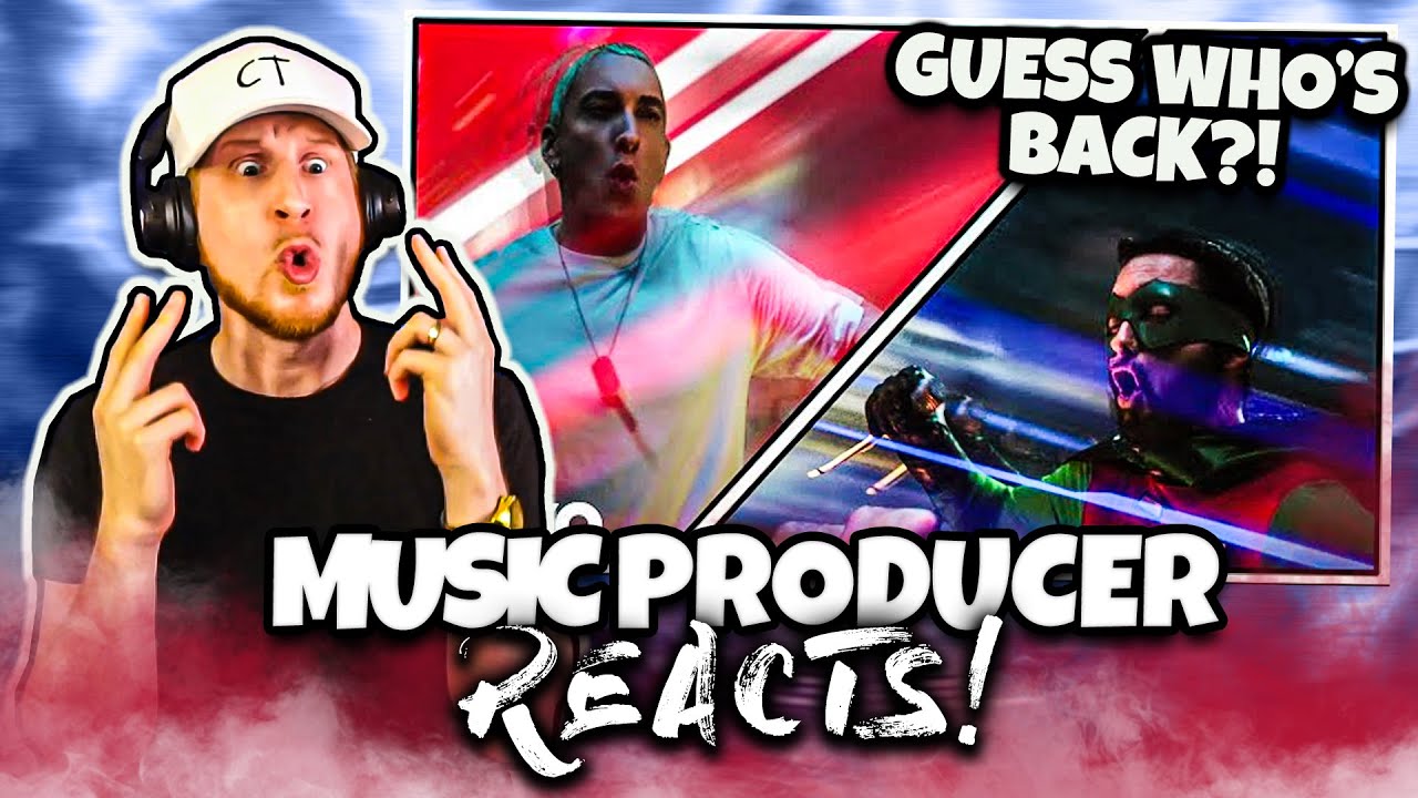 THE REAL EM!! 😂🔥 | Music Producer Reacts to Eminem - Houdini
