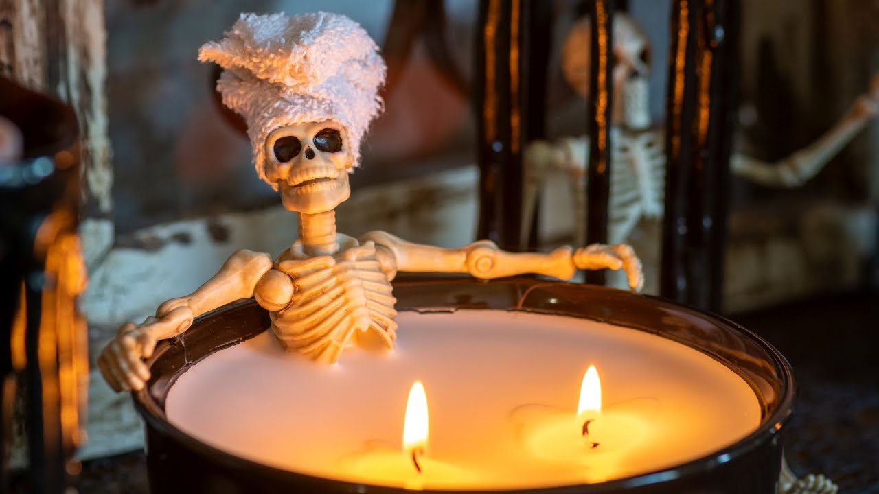 Easy Halloween Candles