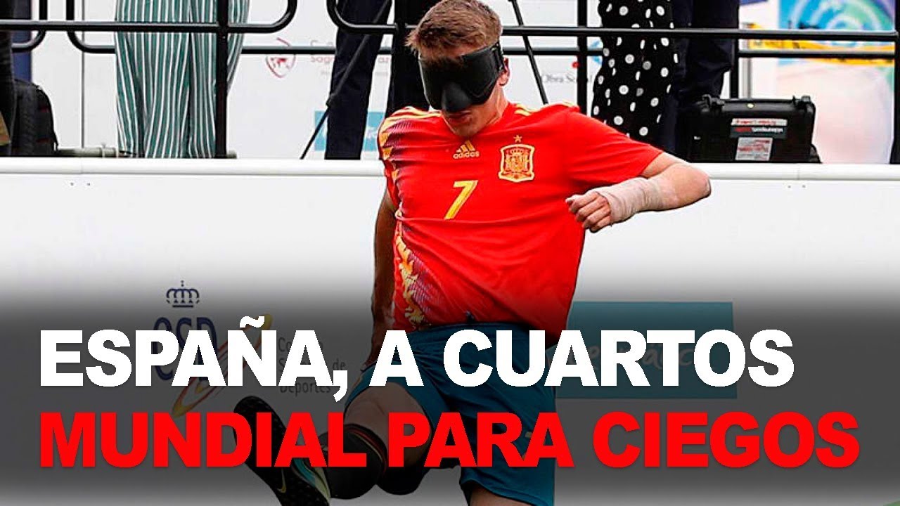 GOLES España 3-0 Marruecos | Mundial de fútbol para ciegos | Teledeporte
