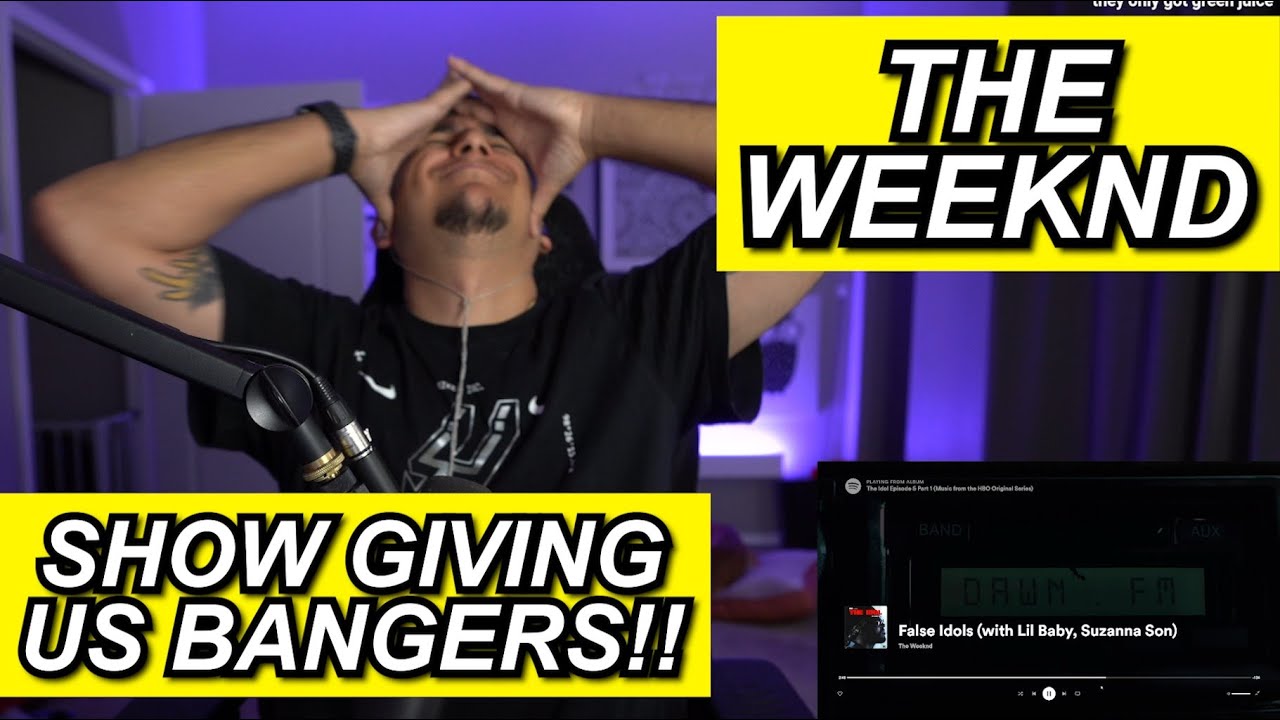 FIRST REACTION!! THE WEEKND 'LIKE A GOD' & 'FALE IDOLS' FROM THE IDOL EP 5