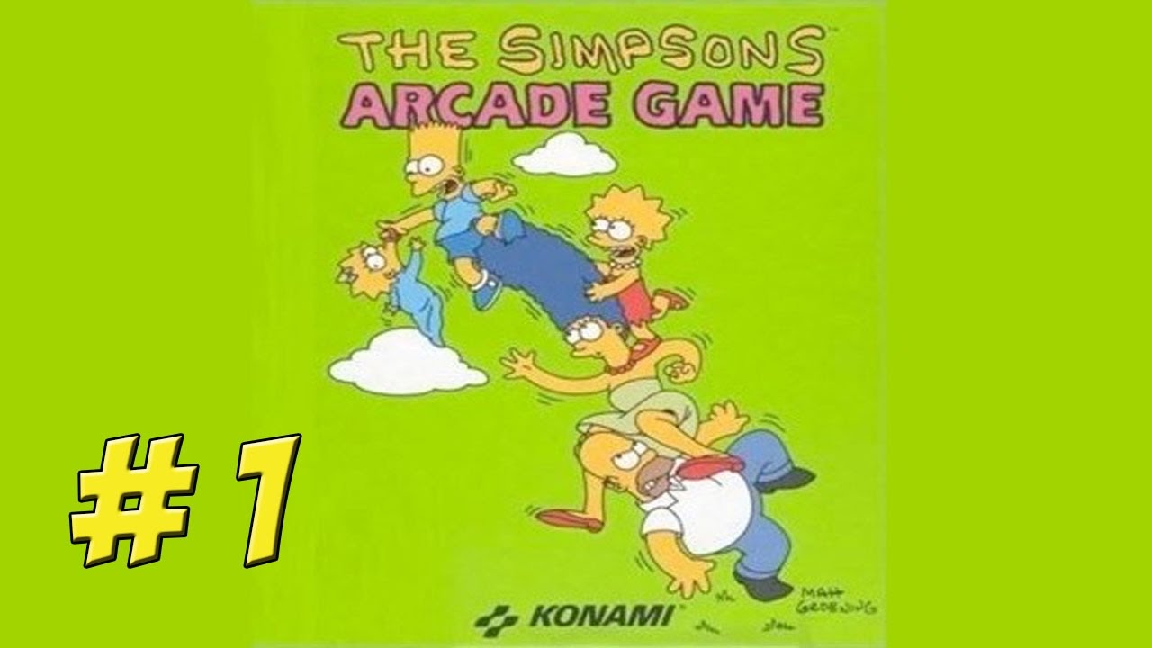 The Simpsons Arcade! Part 1 - YoVideogames