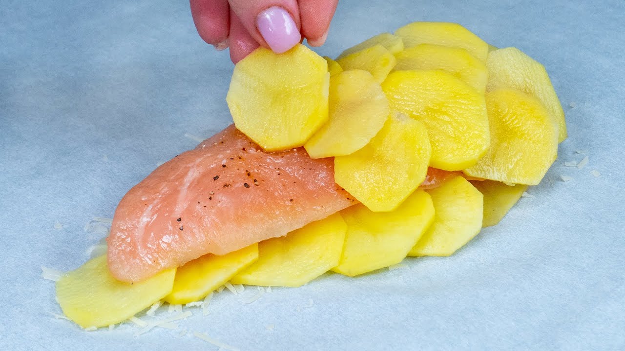 Кулинарный шедевр из курицы и картошки, без духовки! Мой ужин, как с обложки журнала