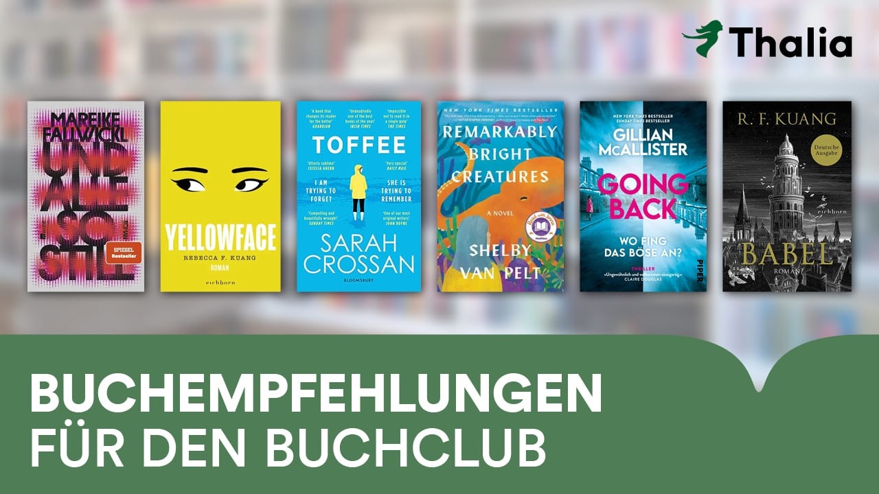 Die besten Bücher für euren Buchclub 📖💚