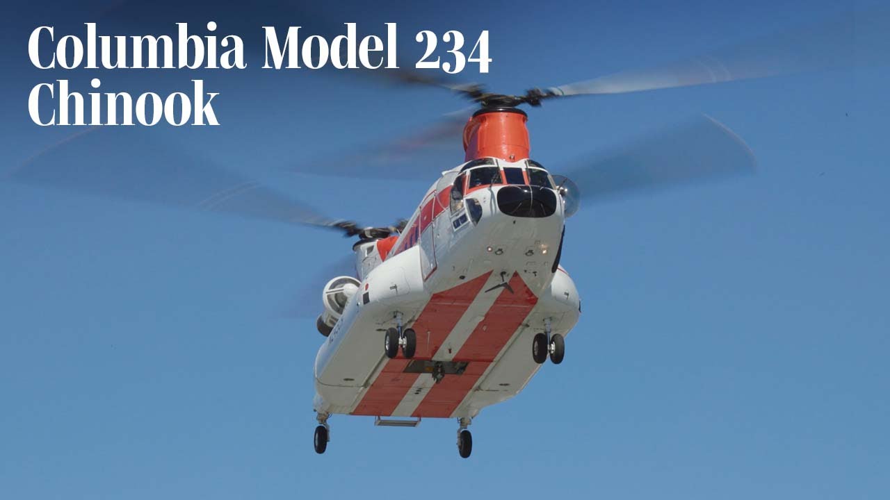 Columbia Model 234 Chinook Helicopter Landing in Downtown Atlanta &ndash; AIN