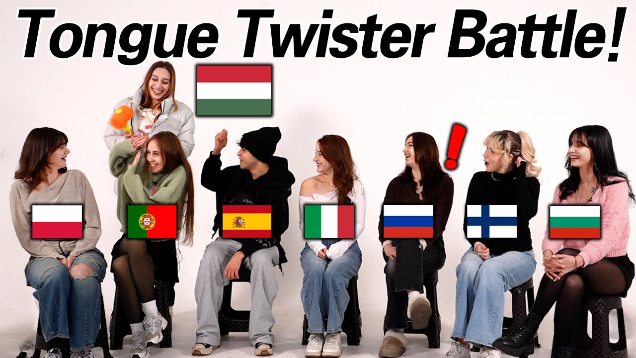 Tongue Twister Battle! Which European Country Has The Most Difficult Tongue Twister?