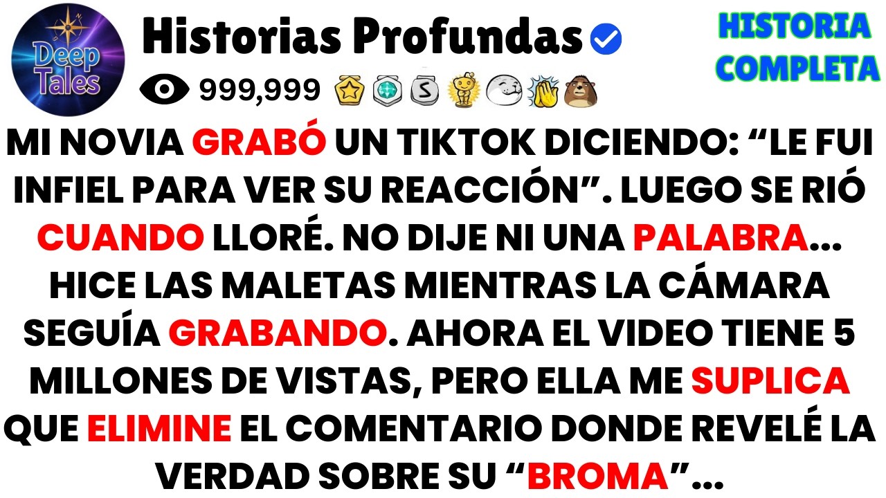 Mi NOVIA Grabó un TikTok Diciendo: “Le Fui INFIEL Para Ver Su REACCIÓN”. Luego Se Rió Cuando...