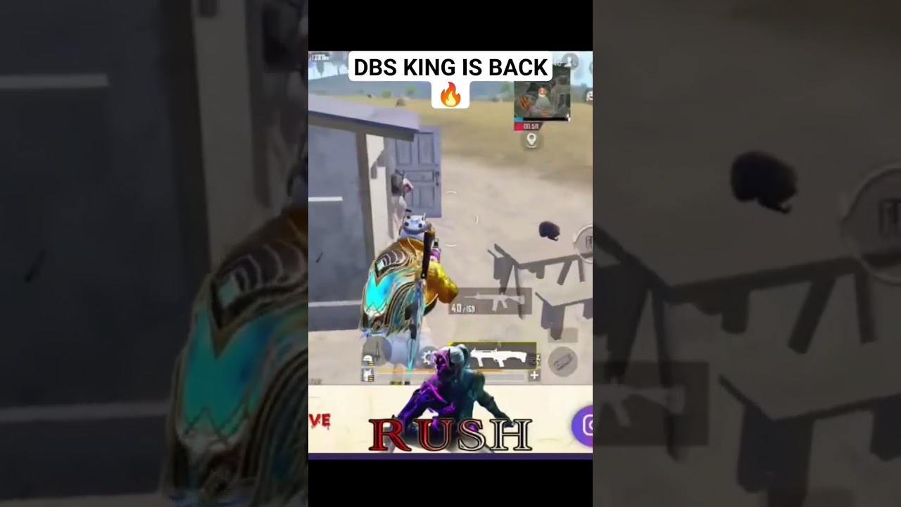 DBS KING IS BACK🔥 #shortsfeed #shortfeed #bgmi #youtuberush #shorts #dbsclutch #1v3clutch