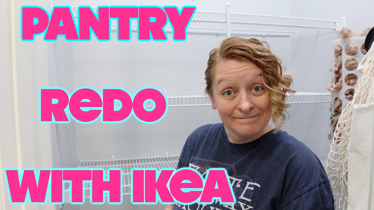 Pantry Upgrade with IKEA Billy Bookshelves