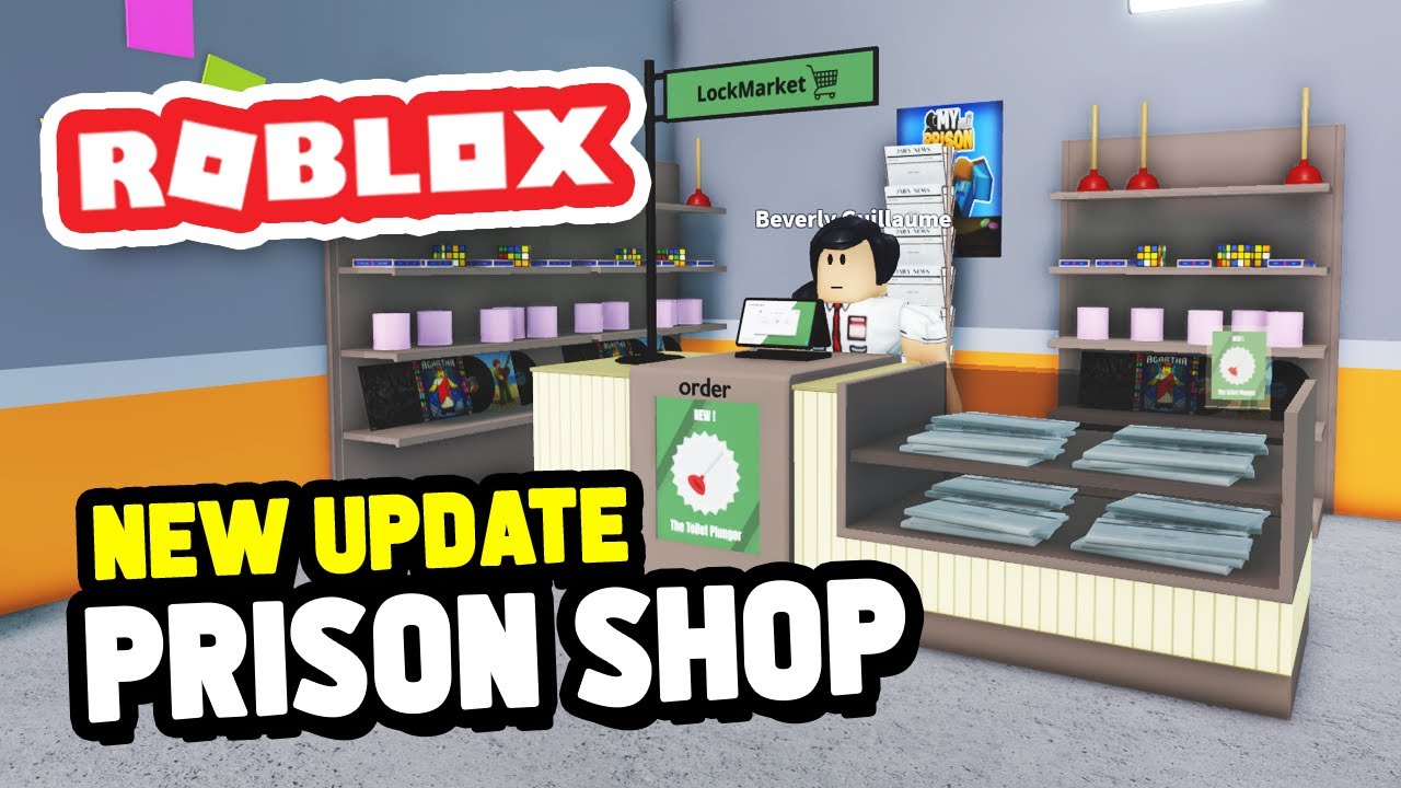 ОБНОВЛЕНИЕ ТЮРЕМНОГО МАГАЗИНА в Roblox My Prison