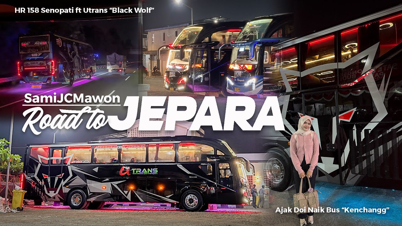 [ ACAK-ACAK TRANSJAWA DUET SKYLINDER SPEK GH0IB 🐺] Road To SamiJCMawon Jepara ft U Trans Black Wolf