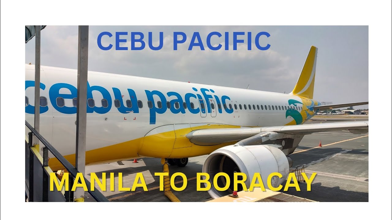Manila to Boracay 5J897 Airbus Neo Economy