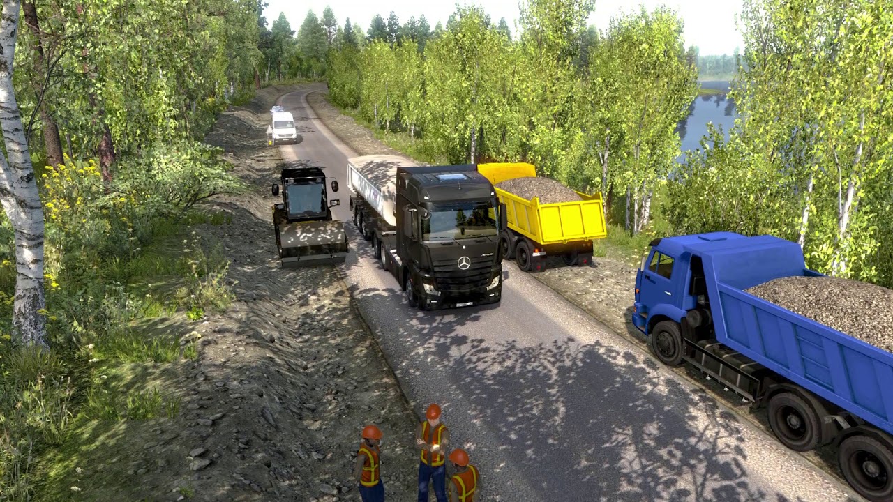 Promods 2.31 Rusmap 1.81 ETS2 1.32.3.14S