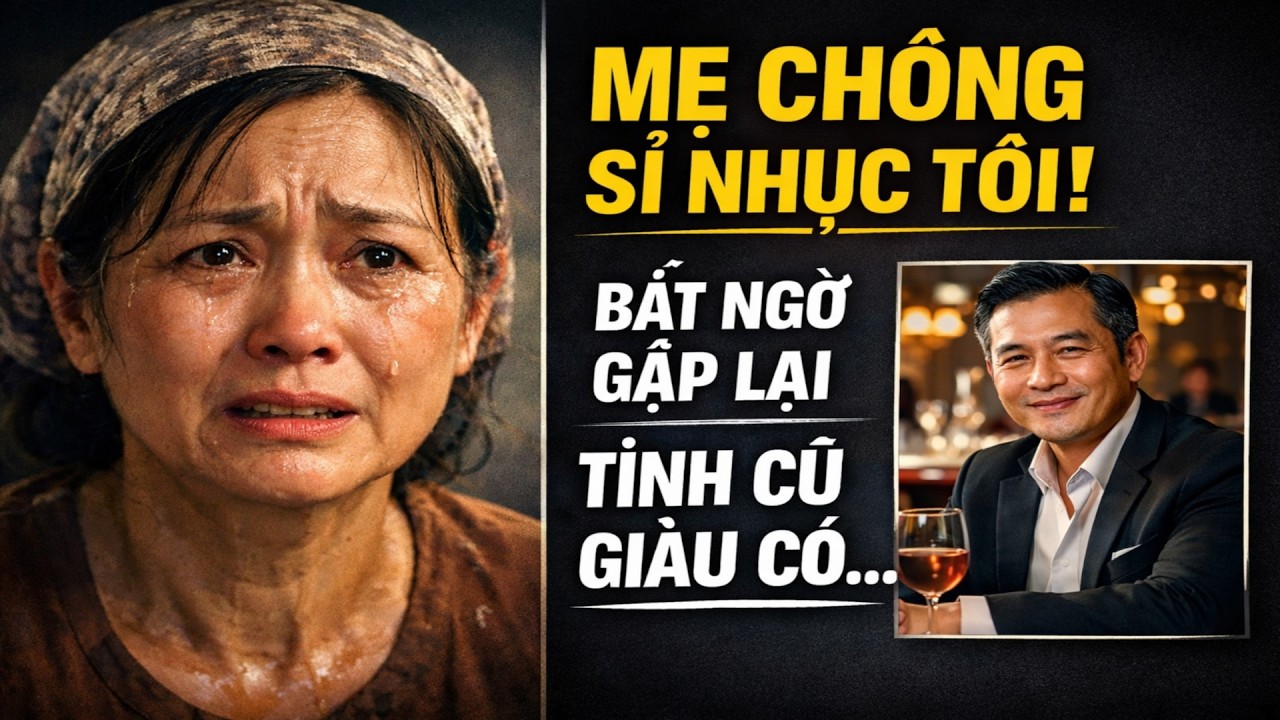 Mẹ Chồng Tương Lai Dàn Cảnh Sỉ Nhục Mẹ Quê Mùa, Nào Ngờ Gặp Lại Tình Cũ Giàu Có và Cái Kết