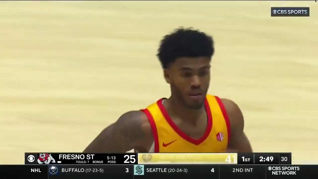 HIGHLIGHTS: Fresno State at New Mexico Men's Basketball 1/20/25