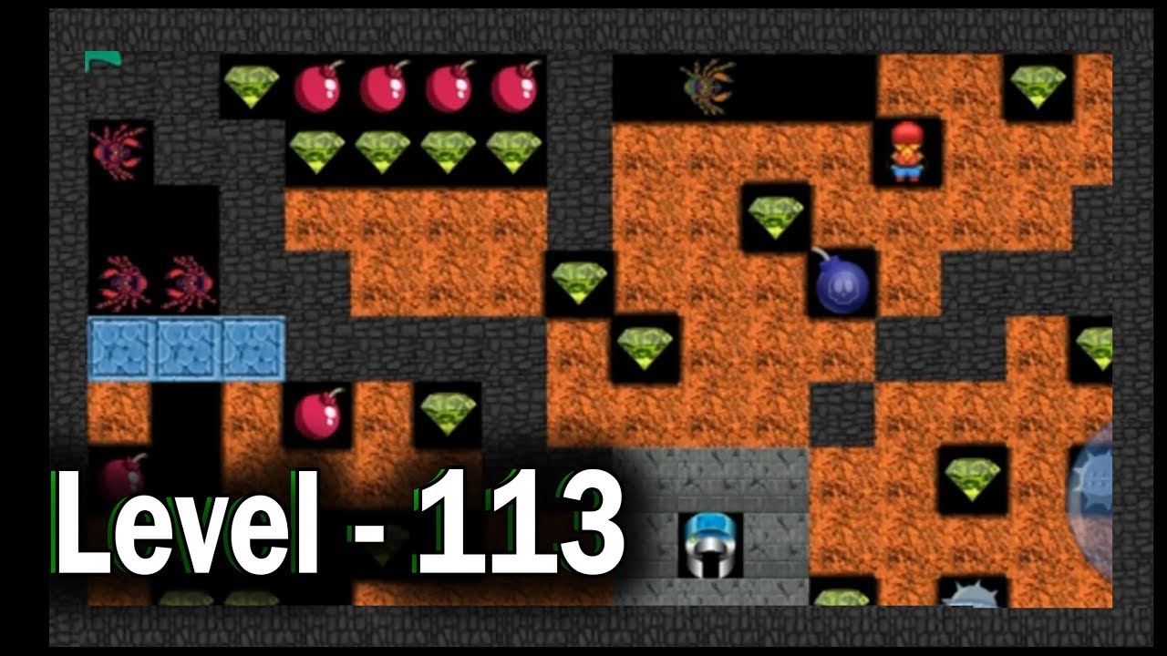 Diamond mine level 113 collected all 30 diamonds