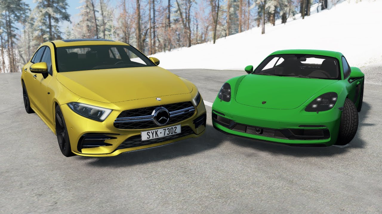 Realistic Car Crashes 47 - BeamNG Drive