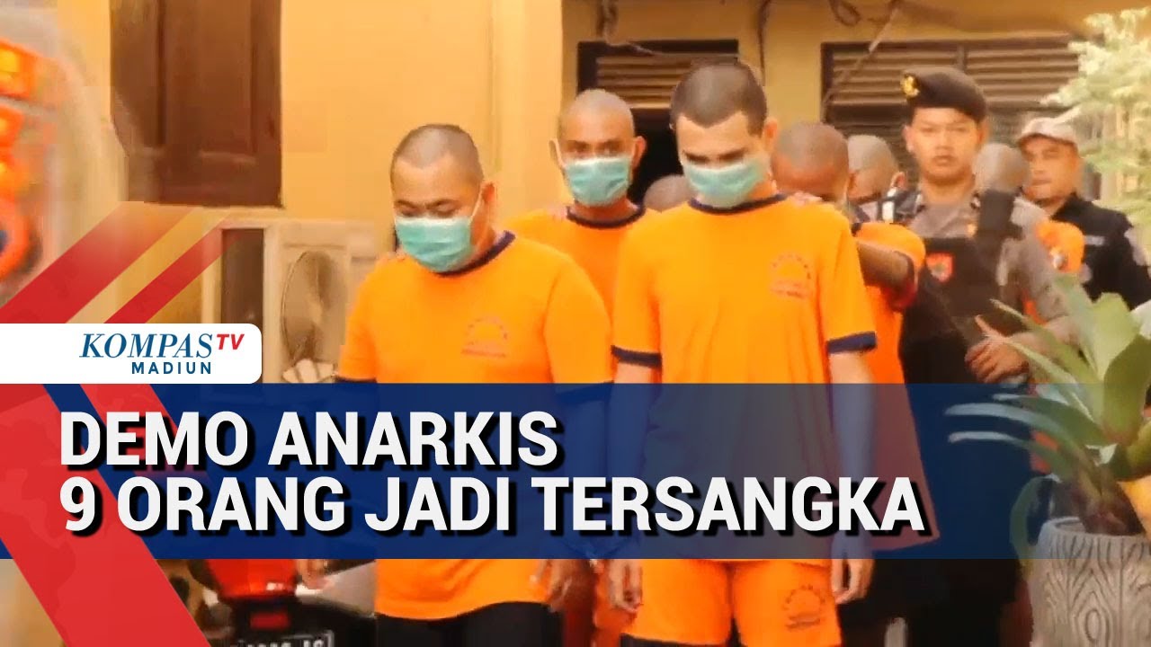 Aksi Anarkis Di Dprd Kota Madiun, 9 Orang Jadi Tersangka