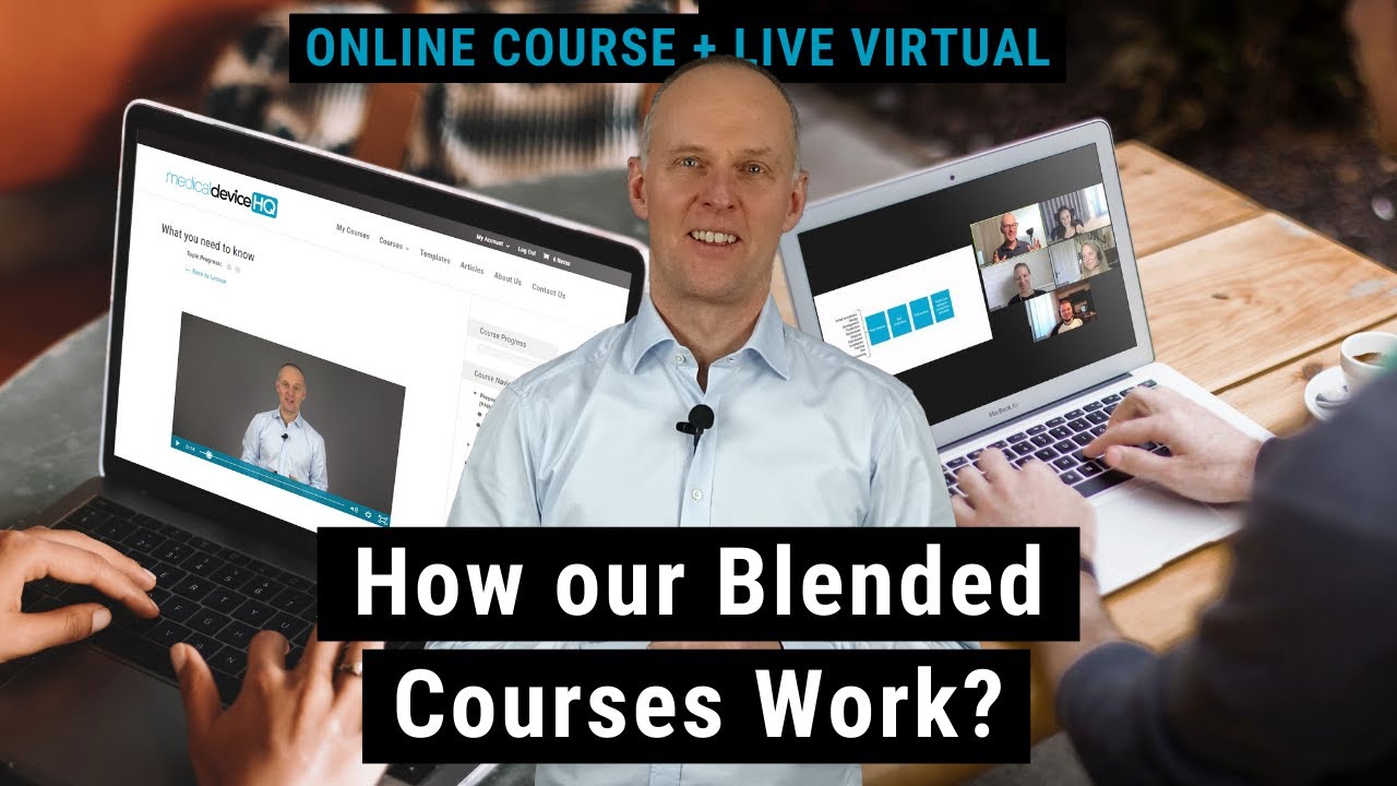Online and live virtual courses with Medical Device HQ
