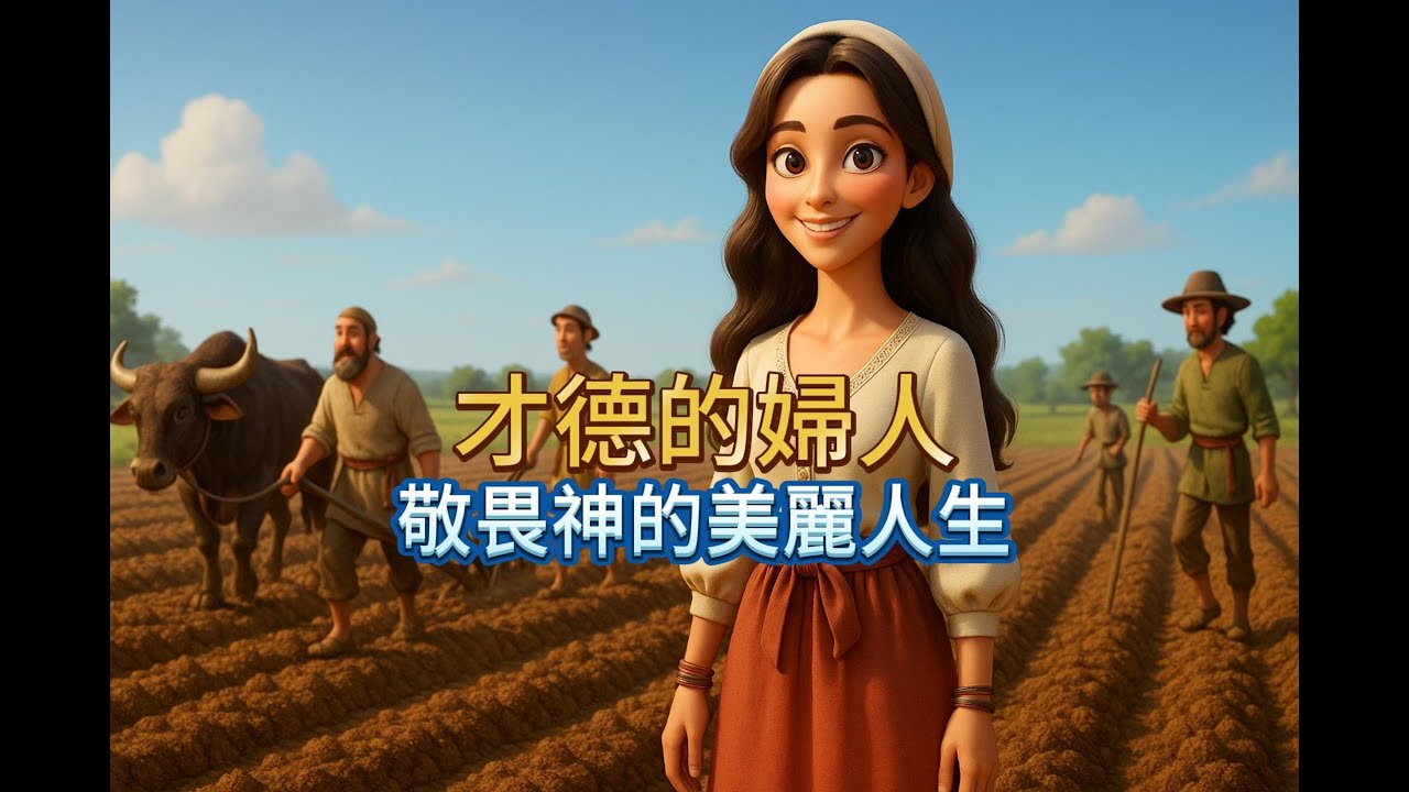才德的婦人｜敬畏神的美麗人生 (箴言 第31章)｜Bible Stories Alive 聖經故事屋