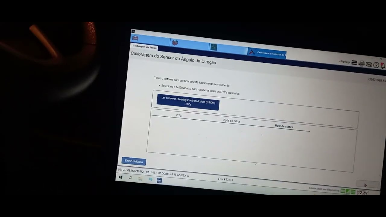 🛎CALIBRAGEM DO SENSSOR DE ÂNGULO  DE DIREÇÃO  DO FORD KA 2019🛎