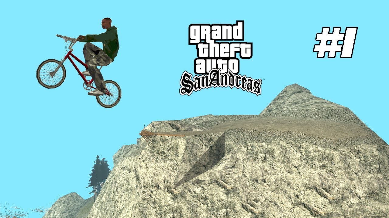 GTA San Andreas - Mount Chiliad Jump Compilations #1