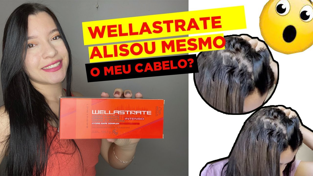 APLICAÇÃO  WELLASTRATE ALISAMENTO - INTENSO