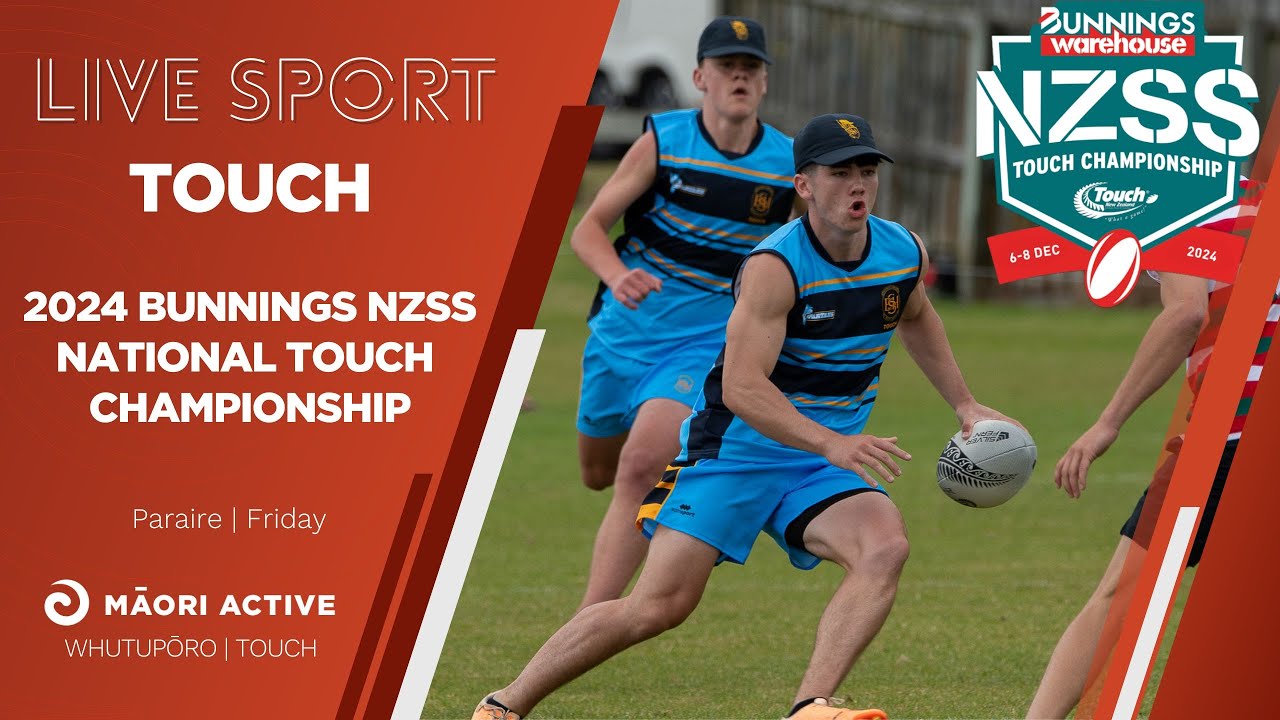 Day One | Boys | Auckland Grammar v New Plymouth Boys | Bunnings NZSS National Touch Championship