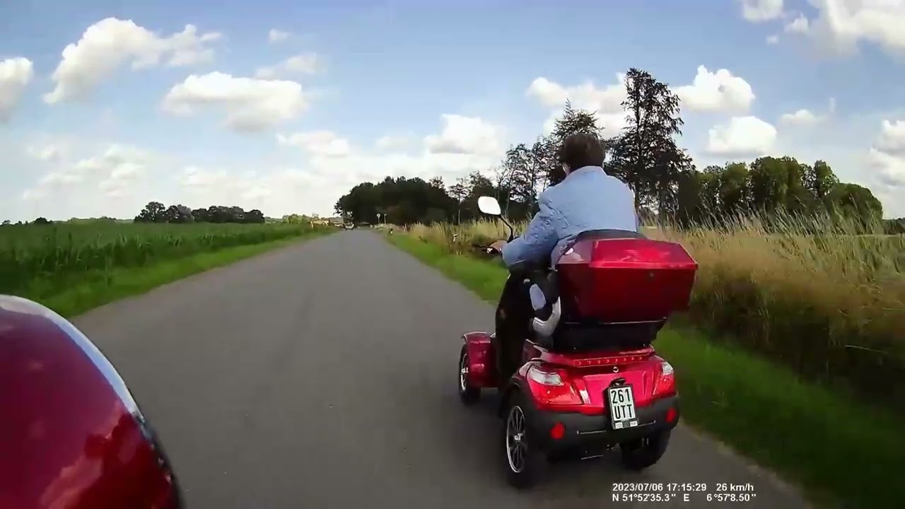 erste Tour mit dem neuen Rolektro