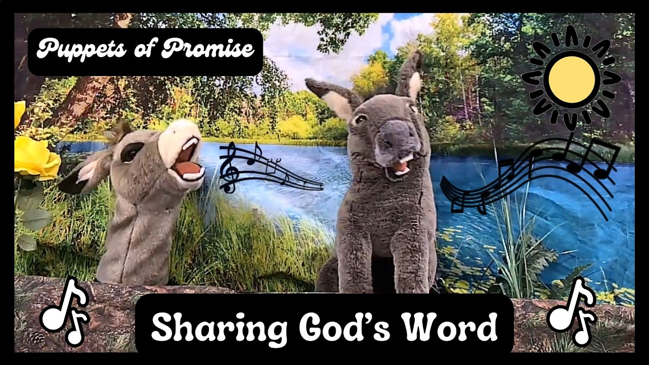 Sharing God's Word Song | Children's Songs | Puppets of Promise