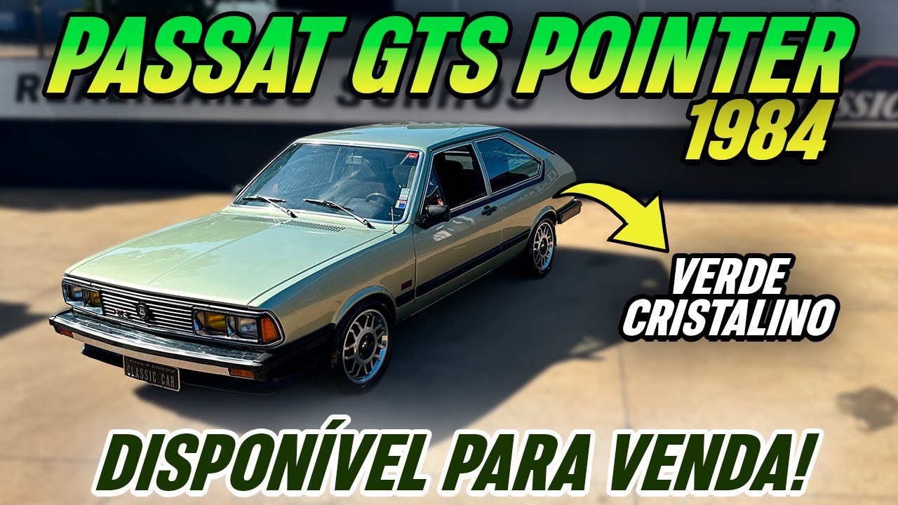 *(VENDIDO)* PASSAT GTS POINTER 1984