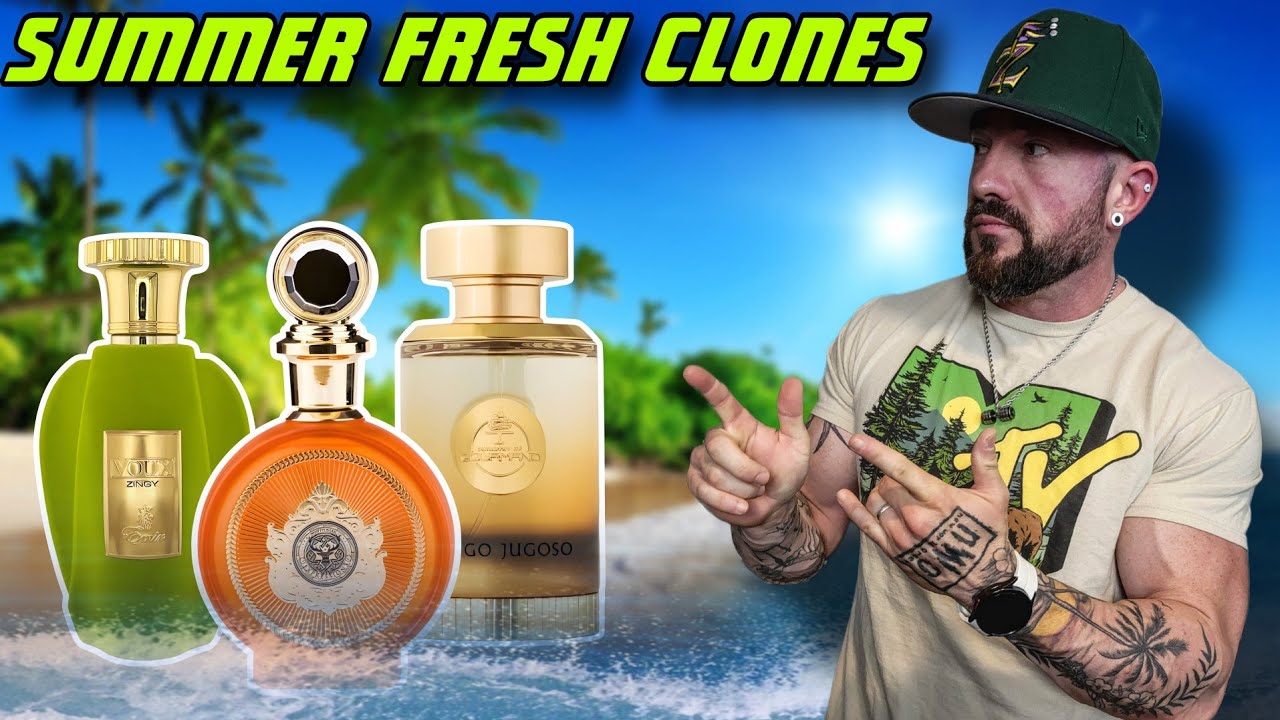 Top 10 SUPER FRESH Clone Fragrances for Summer 2025