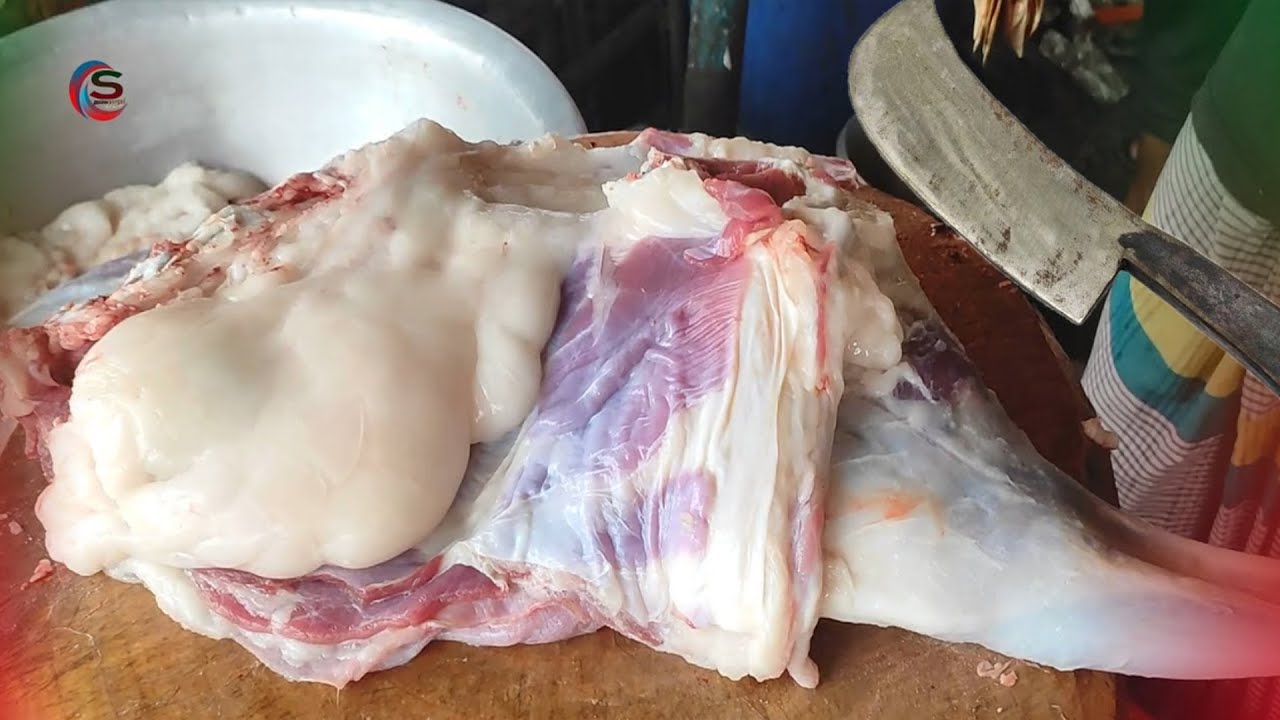 Amazing Full Meat Goat Cutting Skill I Mutton Cutting And Cleaning In Bangladesh I @cuttingstore