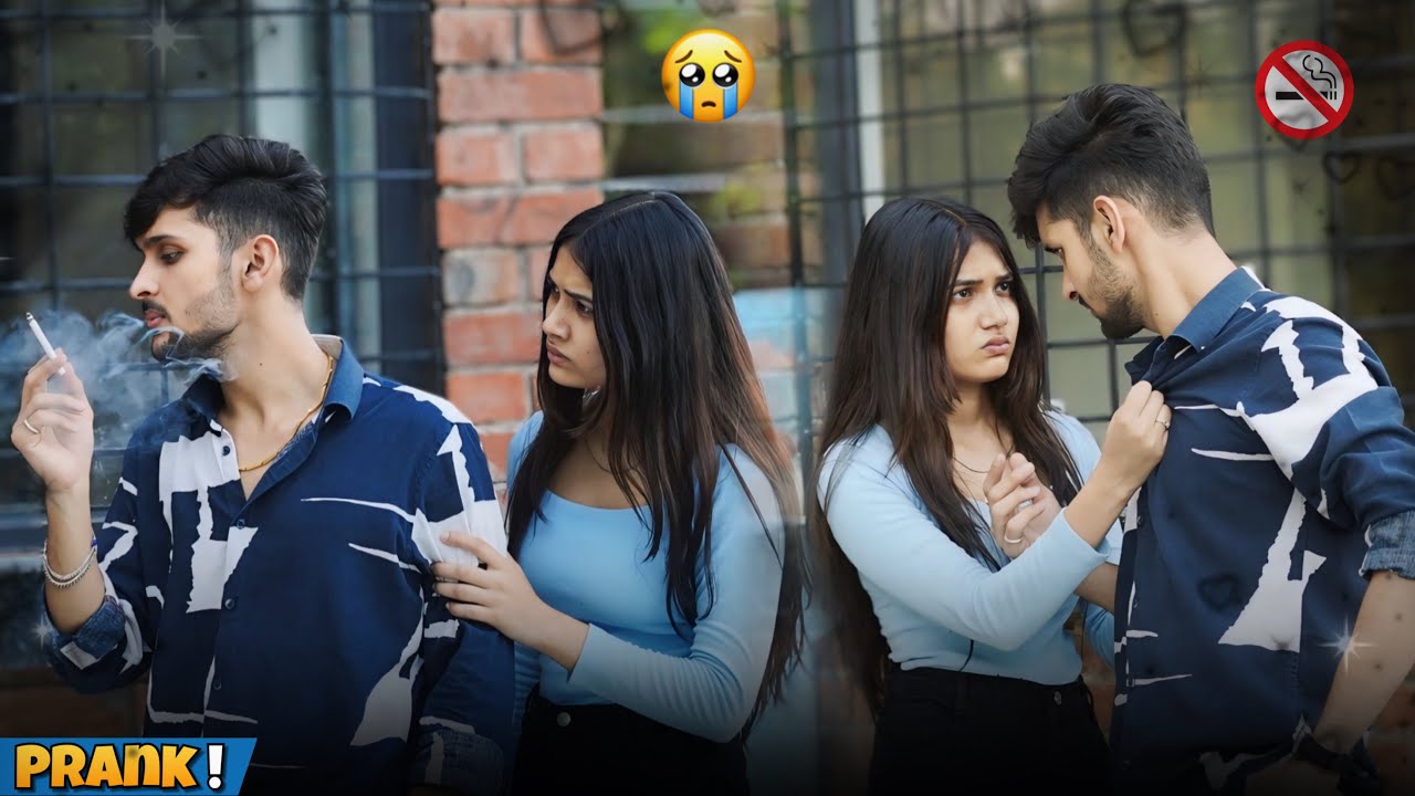 SMOKING PRANK ON RUHI😁 || ये RUHI क्या किया 🥺😡 || Harshit PrankTv 