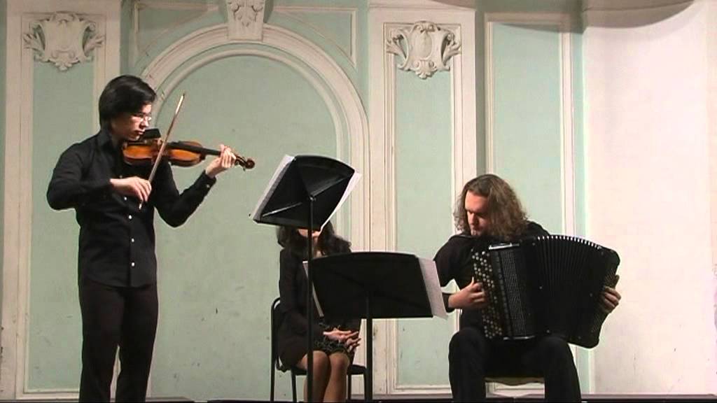 Pugniani-Kreisler. Adagio & Allegro. Aylen Pritchin (violin), Yuri Medanik (bayan)