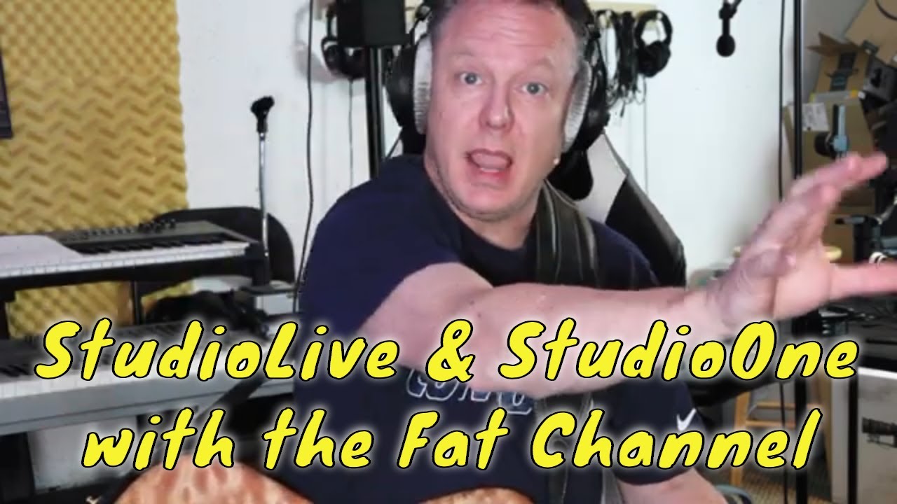 Интеграция консолей PreSonus Studio One и StudioLive (Fat Channel)