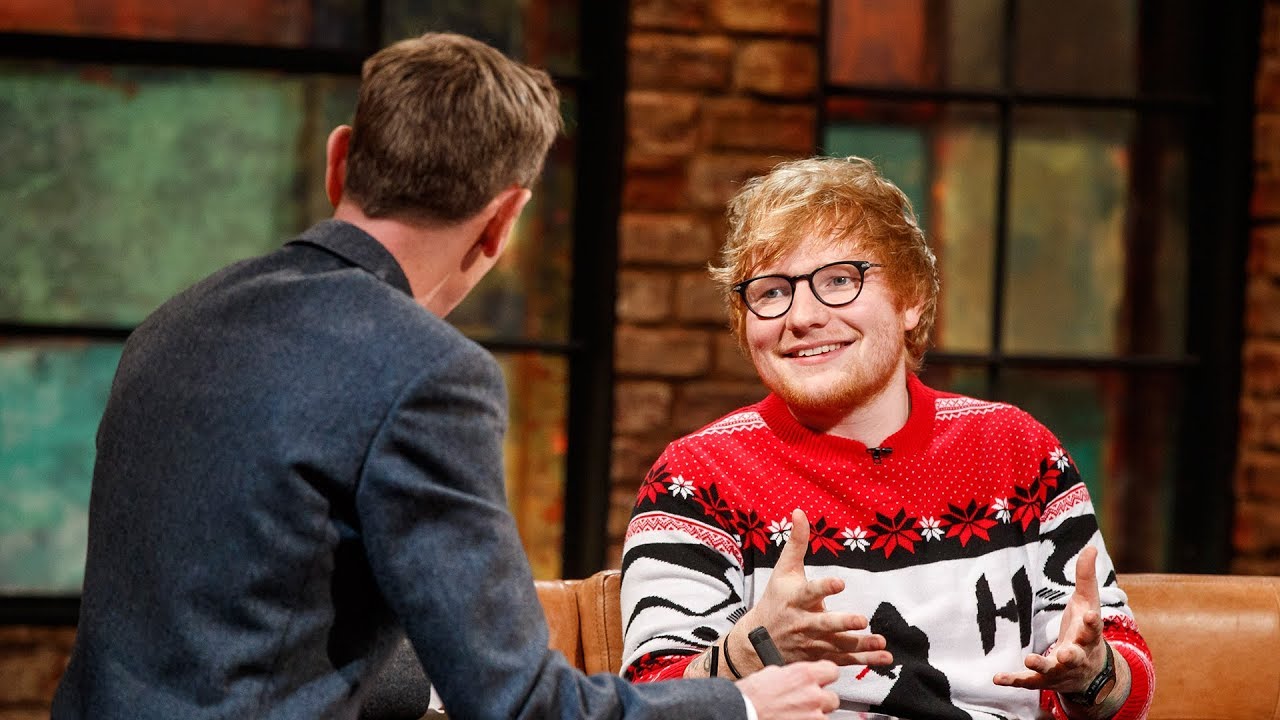 "I definitely do some weird things" - Ed Sheeran | The Late Late Show | RTÉ One