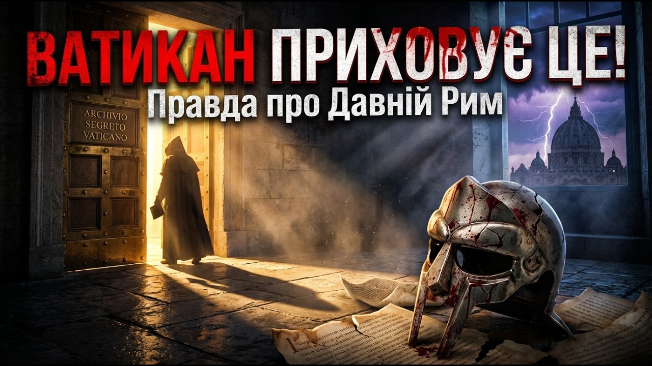 Що приховує Ватикан? Найстрашніші секрети Давнього Риму | Історія для сну