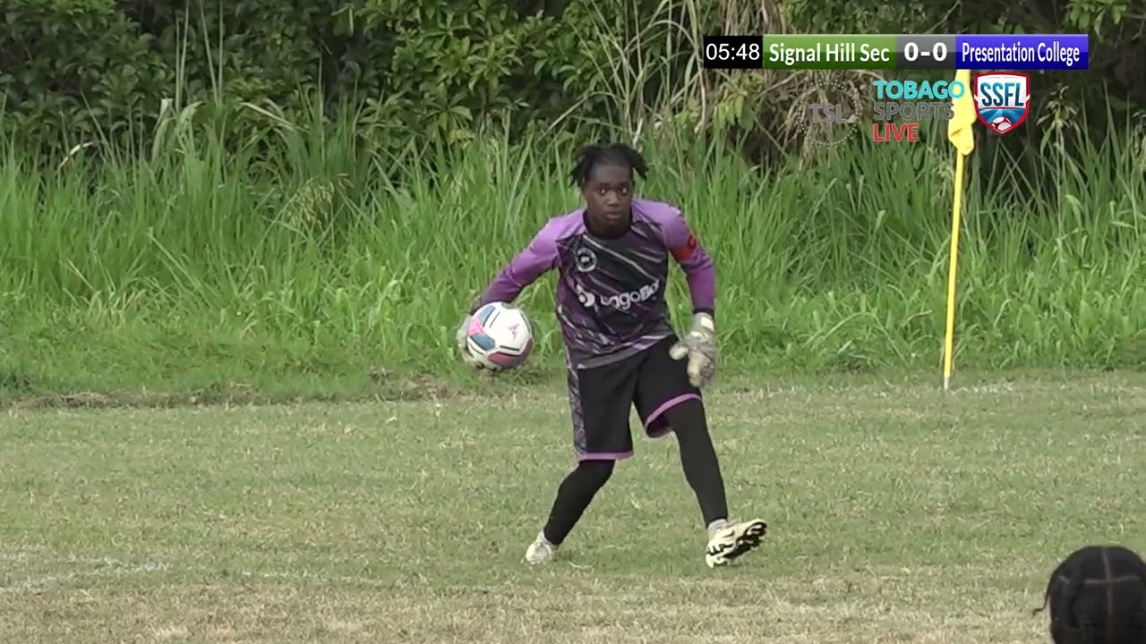 Signal Hill Sec vs Presentation College  SSFL Played on Wednesday 25th Sept 2024
