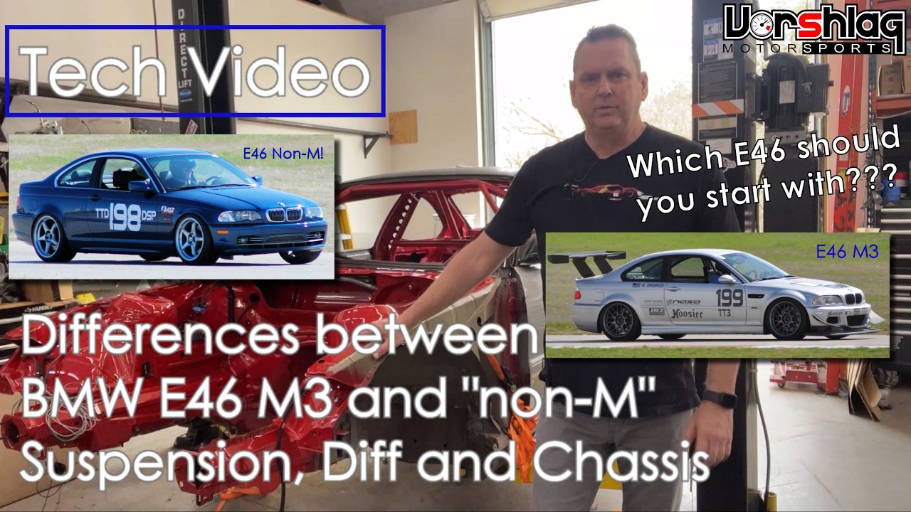 Tech video: BMW E46 M3 vs 