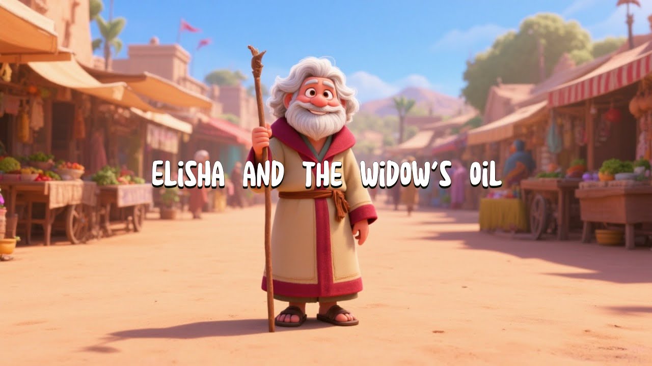 Elisha and The Widow's Oil | Bible Stories for Kids