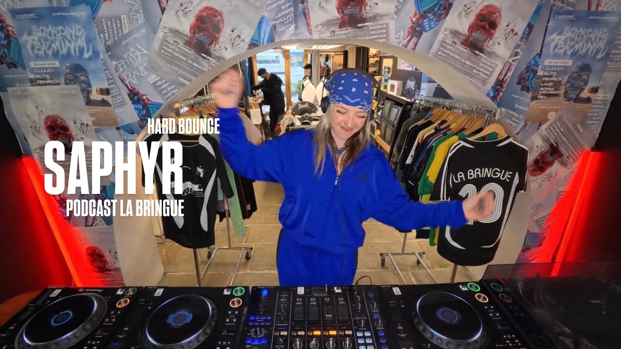 SAPHYR ♡ SHOP LA BRINGUE (DJ Podcast) | Hard Bounce