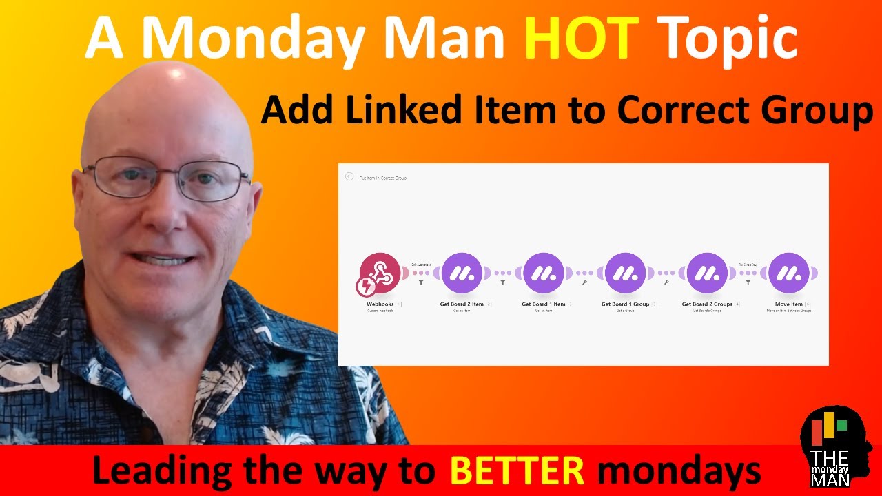 Create Linked Item in Proper Group