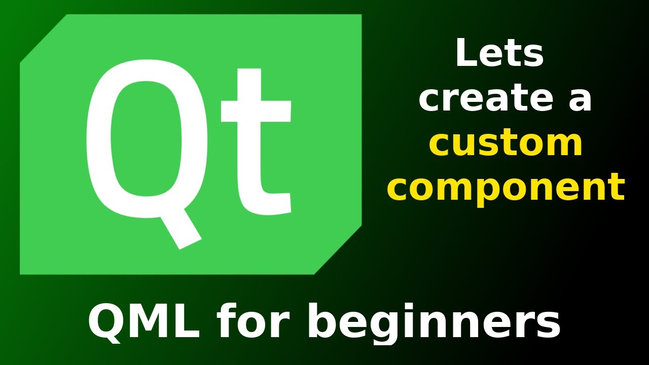 QML custom components - Udemy preview